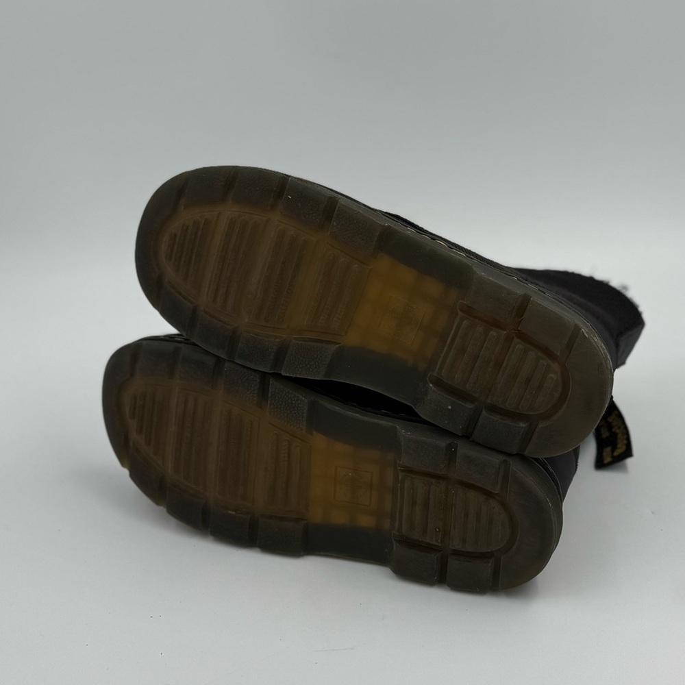 Dr. Martens Doc Combs J Air Wair Combat Boots, Kid Youth size 3 Canvas Zip Black - Picture 5 of 6